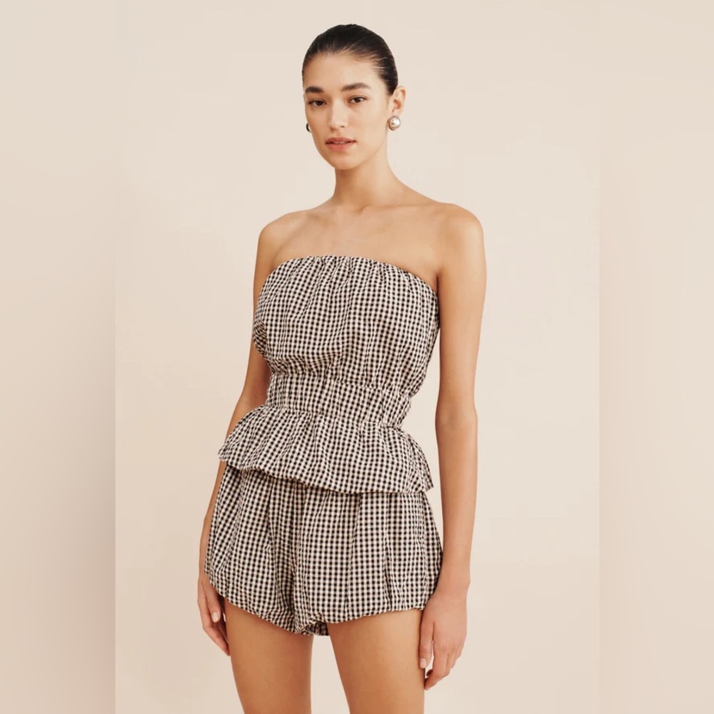 ISO Posse Aurelia Shorts in Gingham
